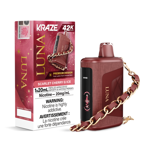 Kraze LUNA Disposable - 42000 Puffs