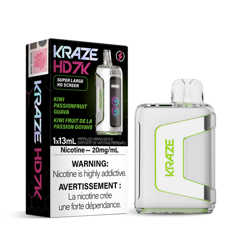 Kraze HD7K Disposable - Kiwi Passionfruit Guava