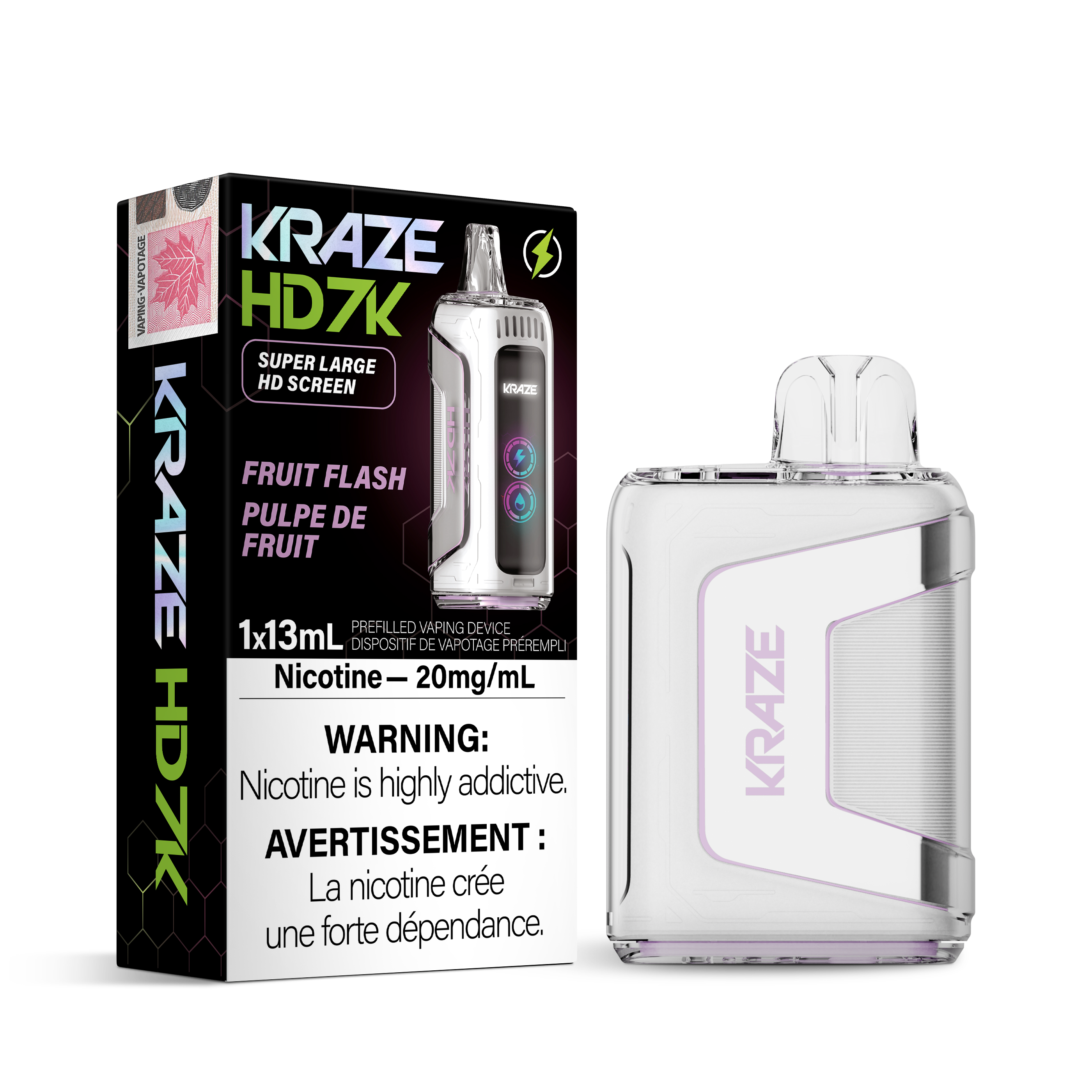 Kraze HD7K Disposable - Fruit Flash