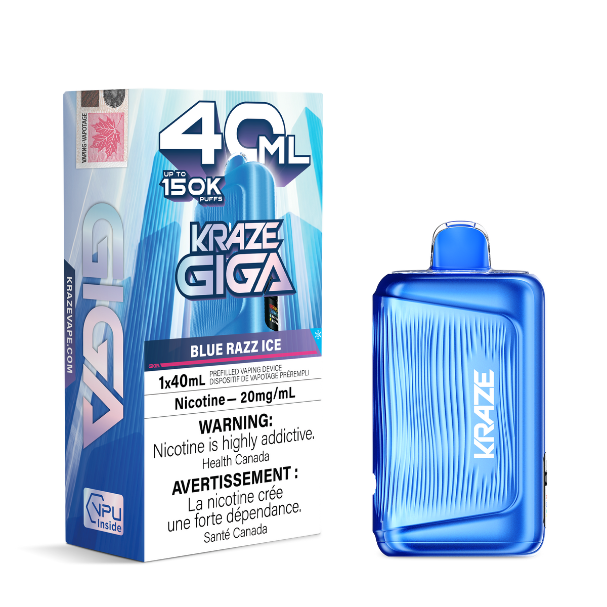 Kraze Mega GIGA Disposable - 150K