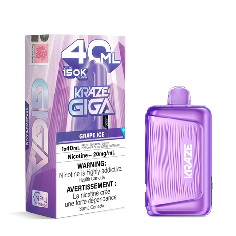 Kraze Mega GIGA Disposable - 150K