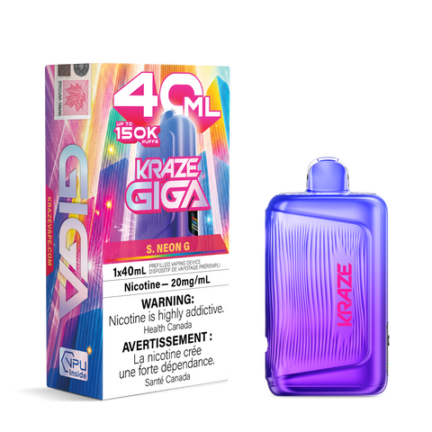 Kraze Mega GIGA Disposable - 150K