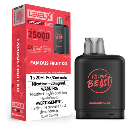 Level X FB Boost Pod 20ml - 25K Puffs