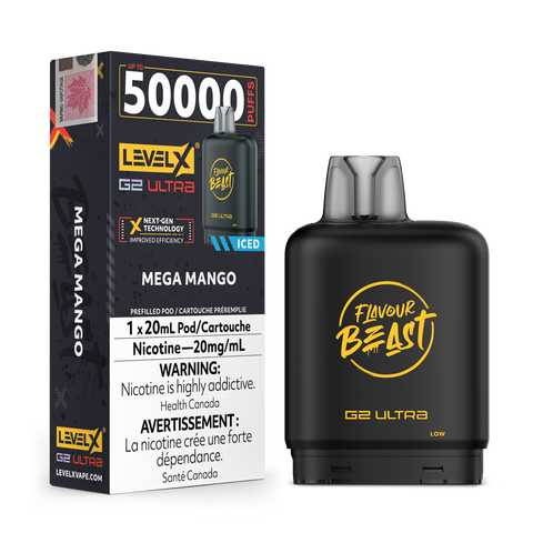 Level X G2 ULTRA Pod 20ml - FB 50K