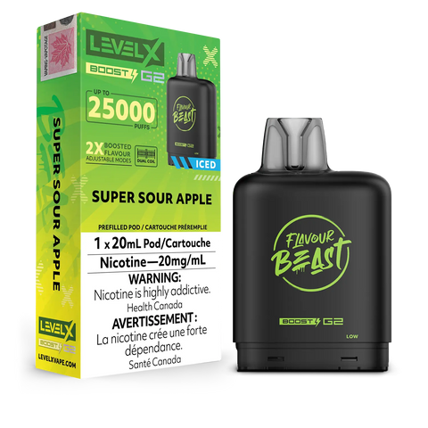 Level X FB Boost Pod 20ml - 25K Puffs