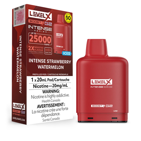 Level X INTENSE BOOST Pods 20mL