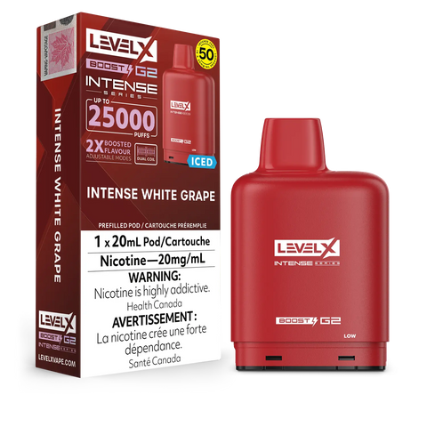 Level X INTENSE BOOST Pods 20mL