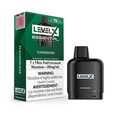 Level X Essential Pod 20mg - Flavourless