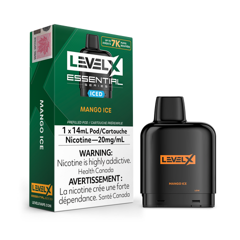 Level X Essential Pod 20mg - Mango Ice