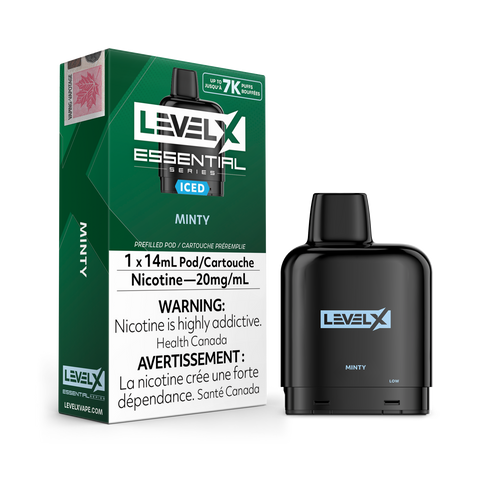 Level X Essential Pod 20mg - Minty