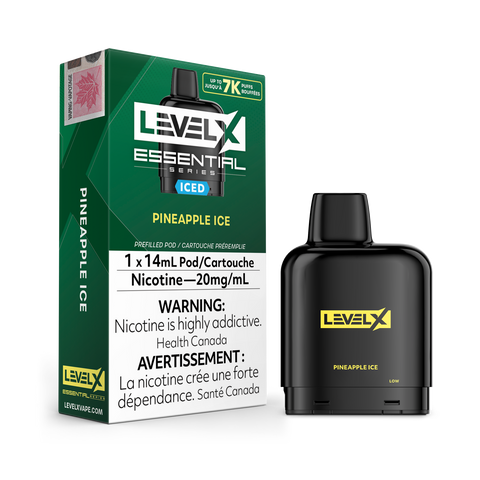 Level X Essential Pod 20mg - Pineapple Ice