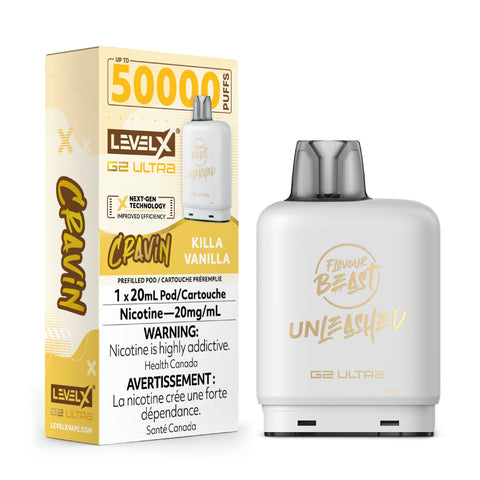 Level X G2 ULTRA Pod 20ml - Unleashed 50K