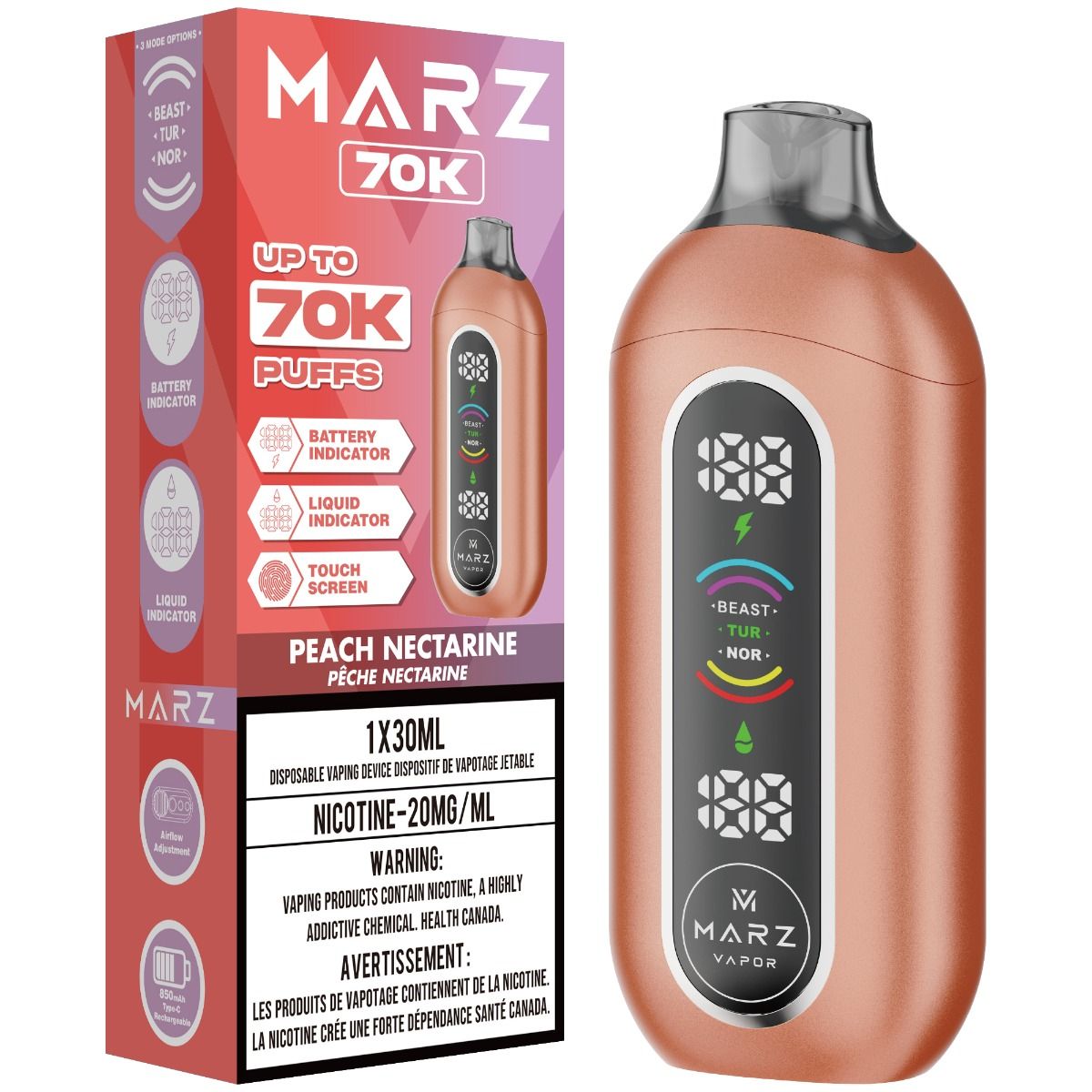 Marz Disposable 70K