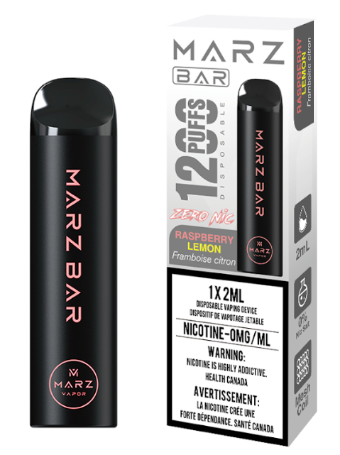 Marz Bar 1200 - Zero Nic HM Vape Marz Bar 1200 - Zero Nic HM Vape