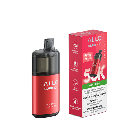 Allo Intense Nuud 50K Disposable Vape
