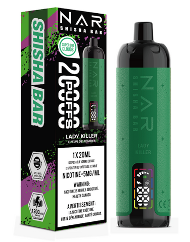 Nar Shisha Bar 20k Disposables
