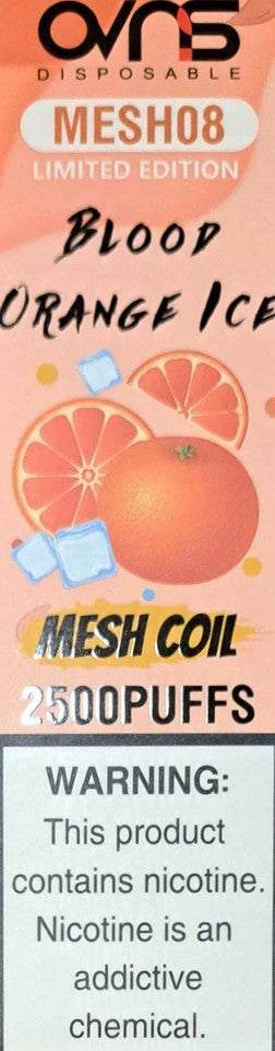 OVNS Mesh 08 Vape - 2500 Puffs