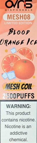 OVNS Mesh 08 Vape - 2500 Puffs