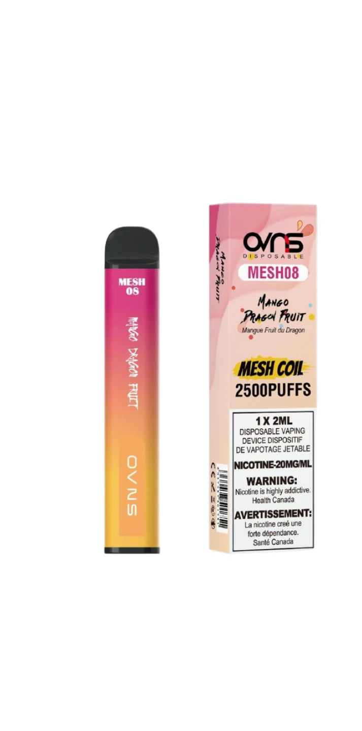 OVNS Mesh 08 Vape - 2500 Puffs