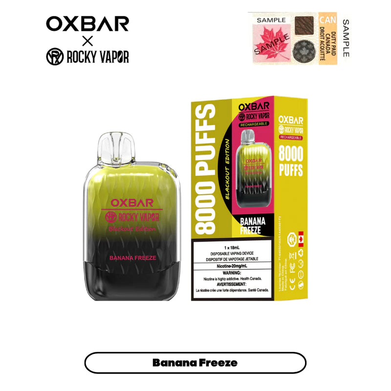 OXBAR G-8000 - Banana Freeze