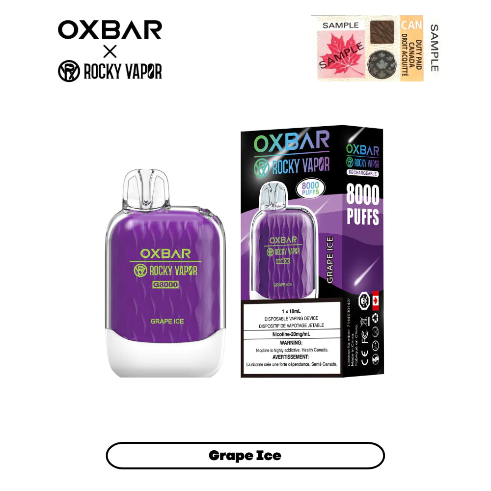 OXBAR G-8000 - Grape Ice