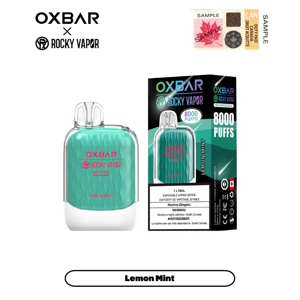 OXBAR G-8000 - Lemon Mint