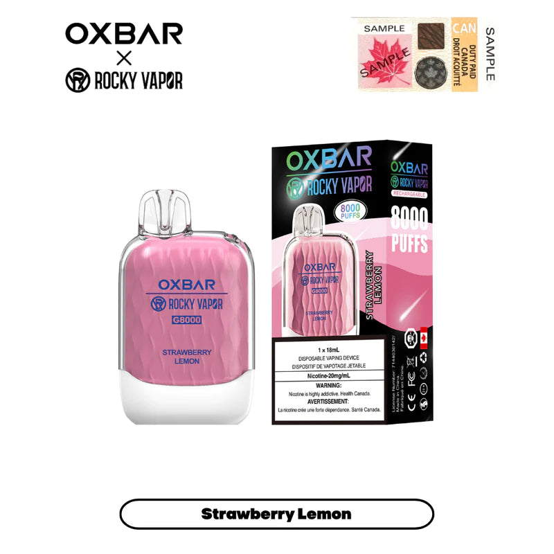 OXBAR G-8000 - Strawberry Lemon