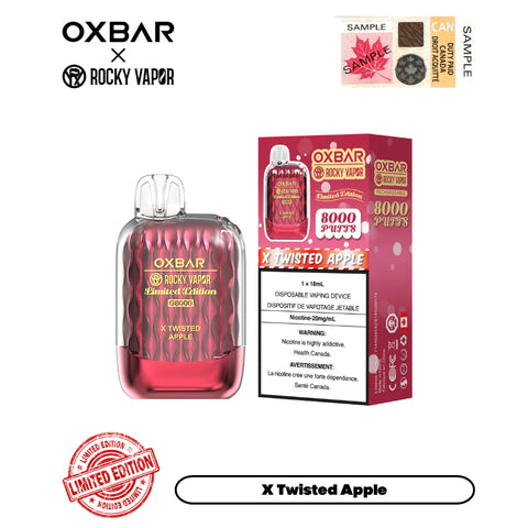 OXBAR G-8000 - X Twisted Apple