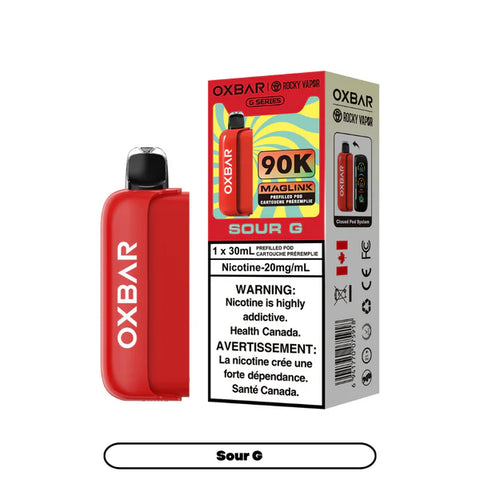 Rocky Vapor Oxbar Maglink prefilled Pods