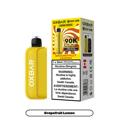 Rocky Vapor Oxbar Maglink prefilled Pods