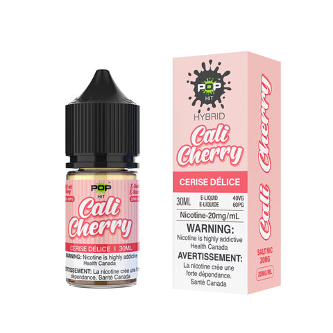 Pop Hit 20mg Nic Salt E-Liquid - Cali Cherry