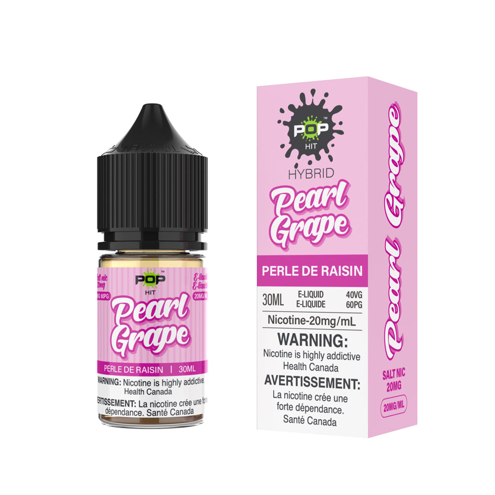 Pop Hit 20mg Nic Salt E-Liquid - Pearl Grape