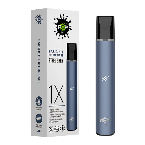 Pop Hit Basic Kit - STEEL GREY