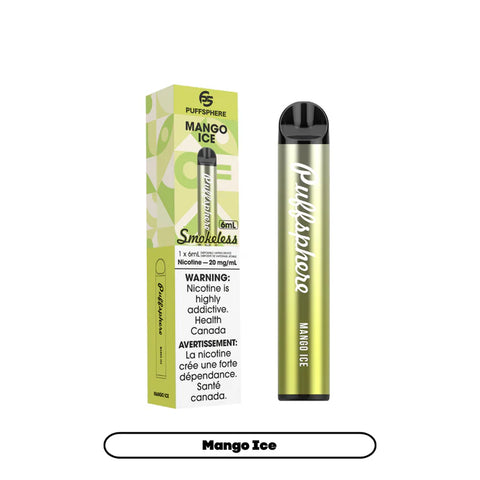 Puffsphere Smokeless Disposables 6ml