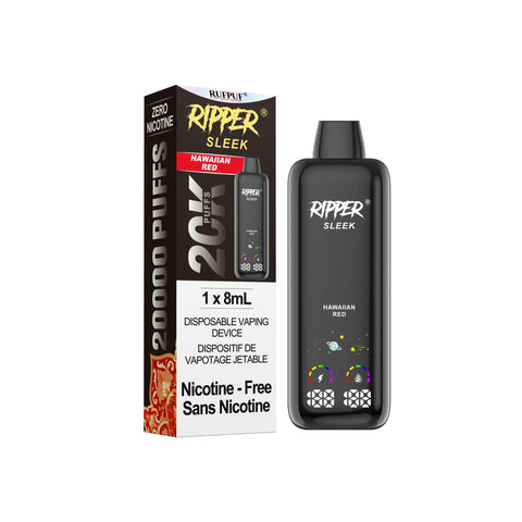 RIPPER SLEEK 20K Disposable - ZERO Nicotine