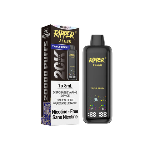 RIPPER SLEEK 20K Disposable - ZERO Nicotine