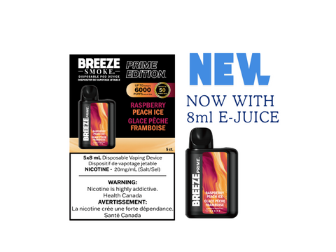 Breeze Prime 6000 Disposable Vape
