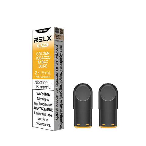 RELX Pod Pro 2pc/Pack - Golden Tobacco