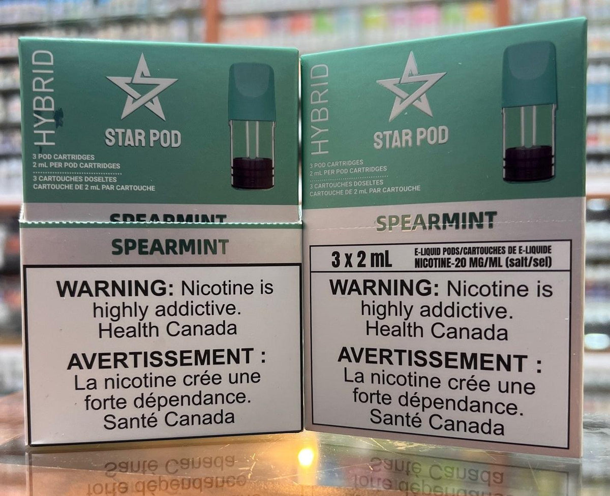 STAR HYBRID PODS 20mg - SPEARMINT - HM Vape