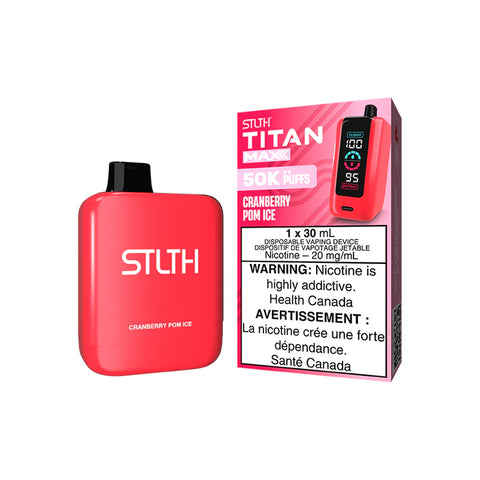 STLTH TITAN MAX DISPOSABLE - 50000 Puffs