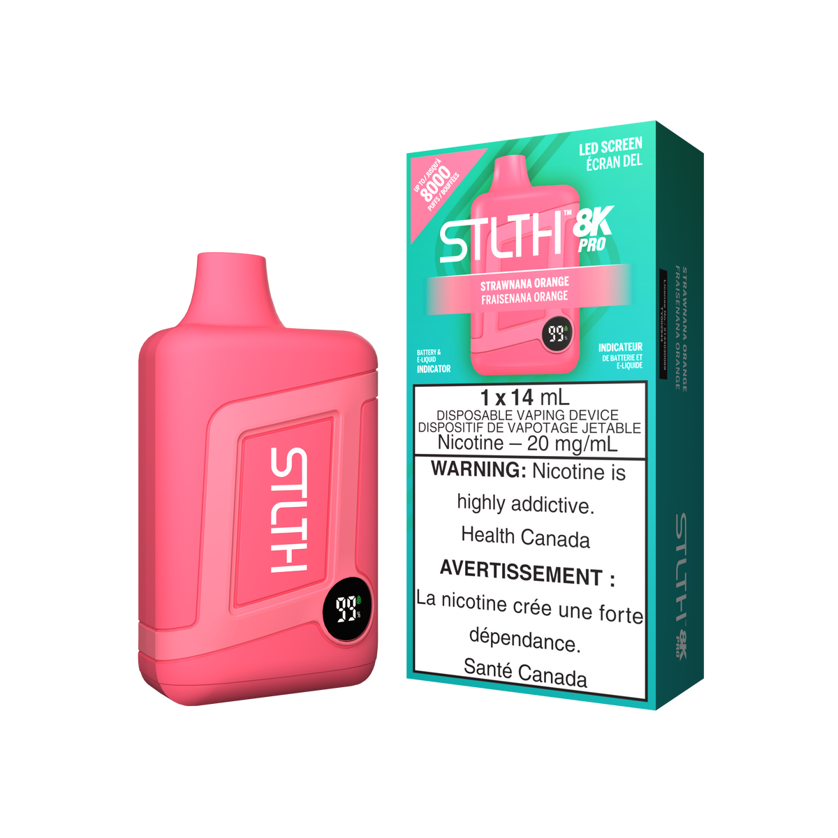 STLTH 8K PRO DISPOSABLE - 8000 Puffs