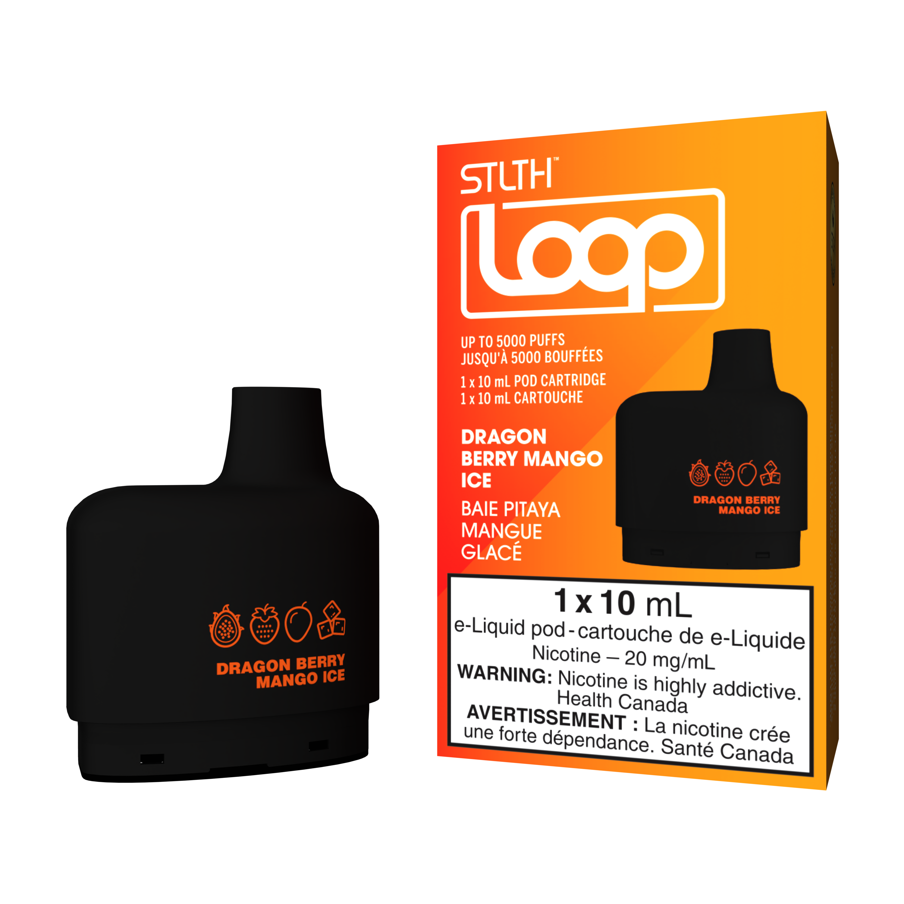 STLTH LOOP POD PACK - DRAGON BERRY MANGO ICE