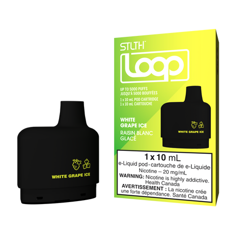 STLTH LOOP POD PACK - WHITE GRAPE ICE