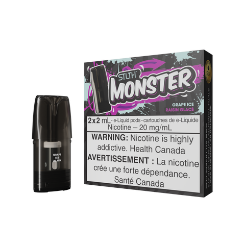 STLTH MONSTER POD PACK - GRAPE ICE