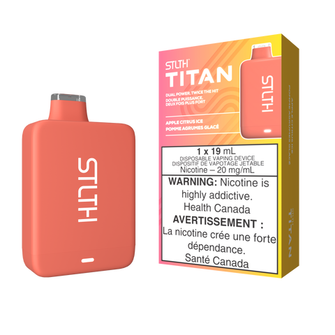 STLTH TITAN 10K DISPOSABLE - APPLE CITRUS ICE