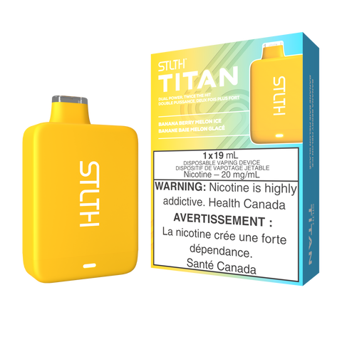 STLTH TITAN 10K - BANANA BERRY MELON ICE