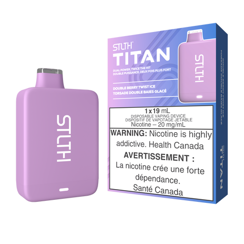 STLTH TITAN 10K - DOUBLE BERRY TWIST ICE