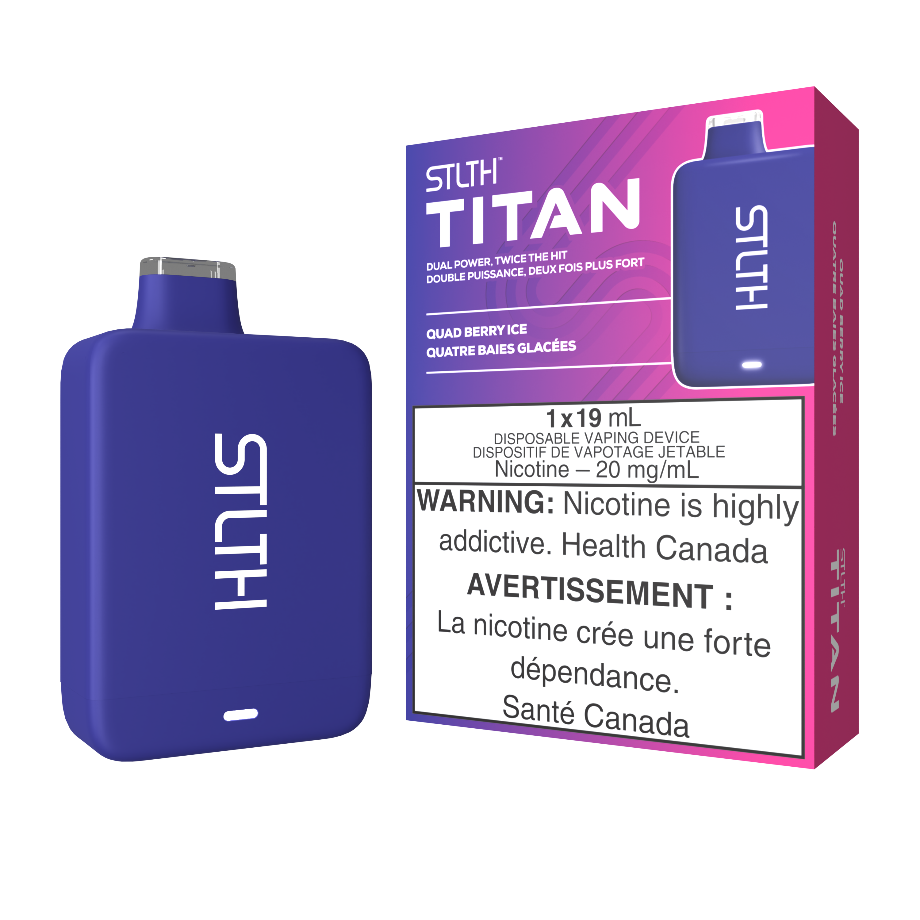 STLTH TITAN 10K - QUAD BERRY ICE