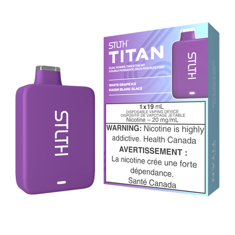 STLTH TITAN 10K - WHITE GRAPE ICE