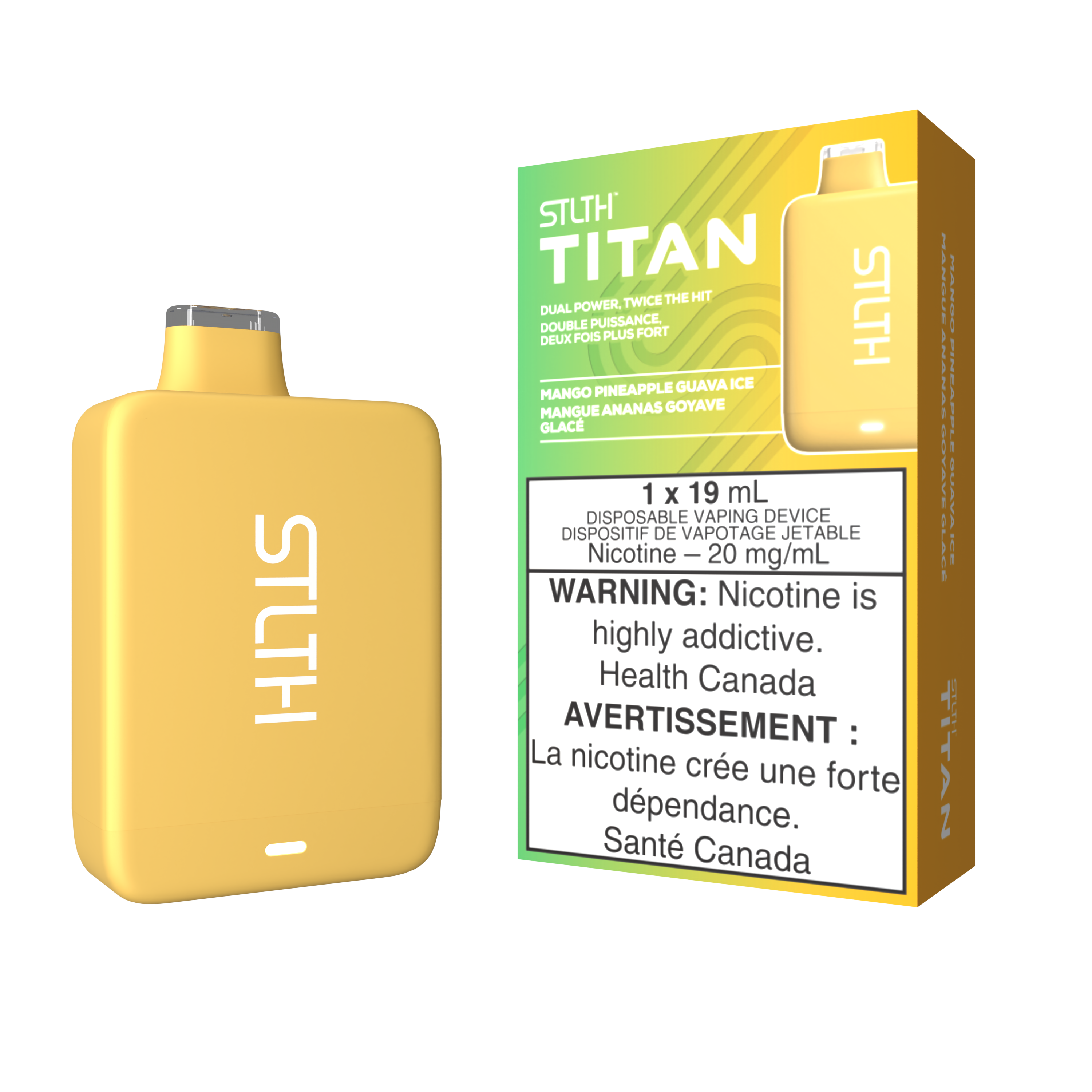 STLTH TITAN - MANGO PINEAPPLE GUAVA ICE